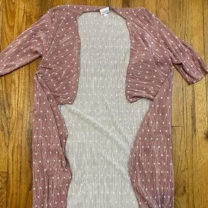 Lularoe polka dot Shirley kimono (S)